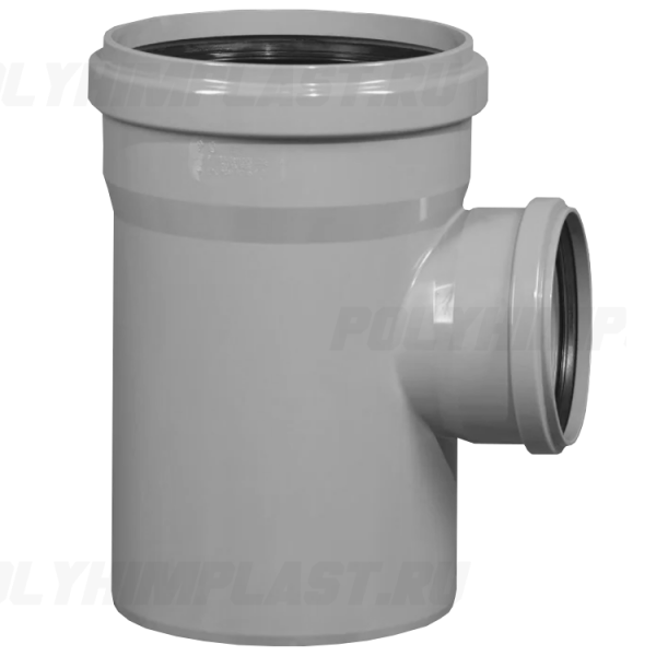 Тройник ПВХ 90° ⌀ 110х50 мм для внутренней канализации